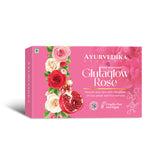 Glutaglow Rose Soap—76% TFM, featuring Glutathione and Enriched with Rose Petals and Fruit Extracts for Glowing Skin, Hyperpigmentation, Natural Brightening, Hydration and is Paraben-Free, Vegan, and Alcohol-free.