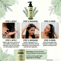 Ayurvedika Rosemary Hair Regrowth Conditioner 200ml