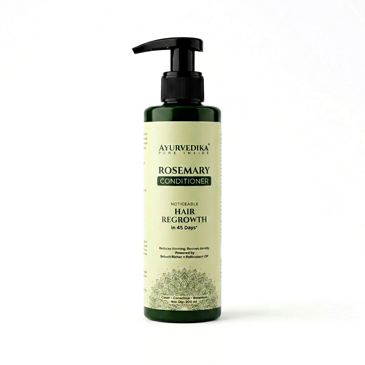 Ayurvedica Rosemary Conditioner bottle on a white background