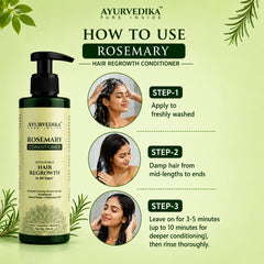 Ayurvedika Rosemary Hair Regrowth Conditioner 200ml