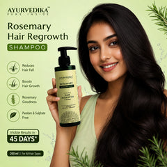 Ayurvedika Rosemary Hair Regrowth Shampoo 200ml